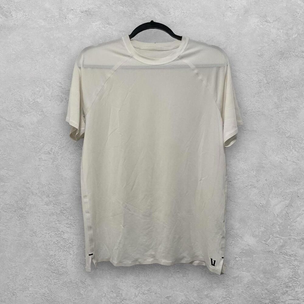 Vuori Viewpoint Performance Tee White Mens S Activewear Running